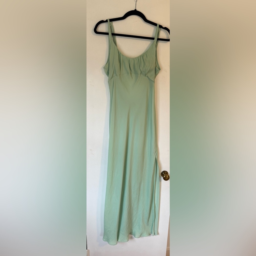 Free people Mint Green Sleeveless Maxi Dress